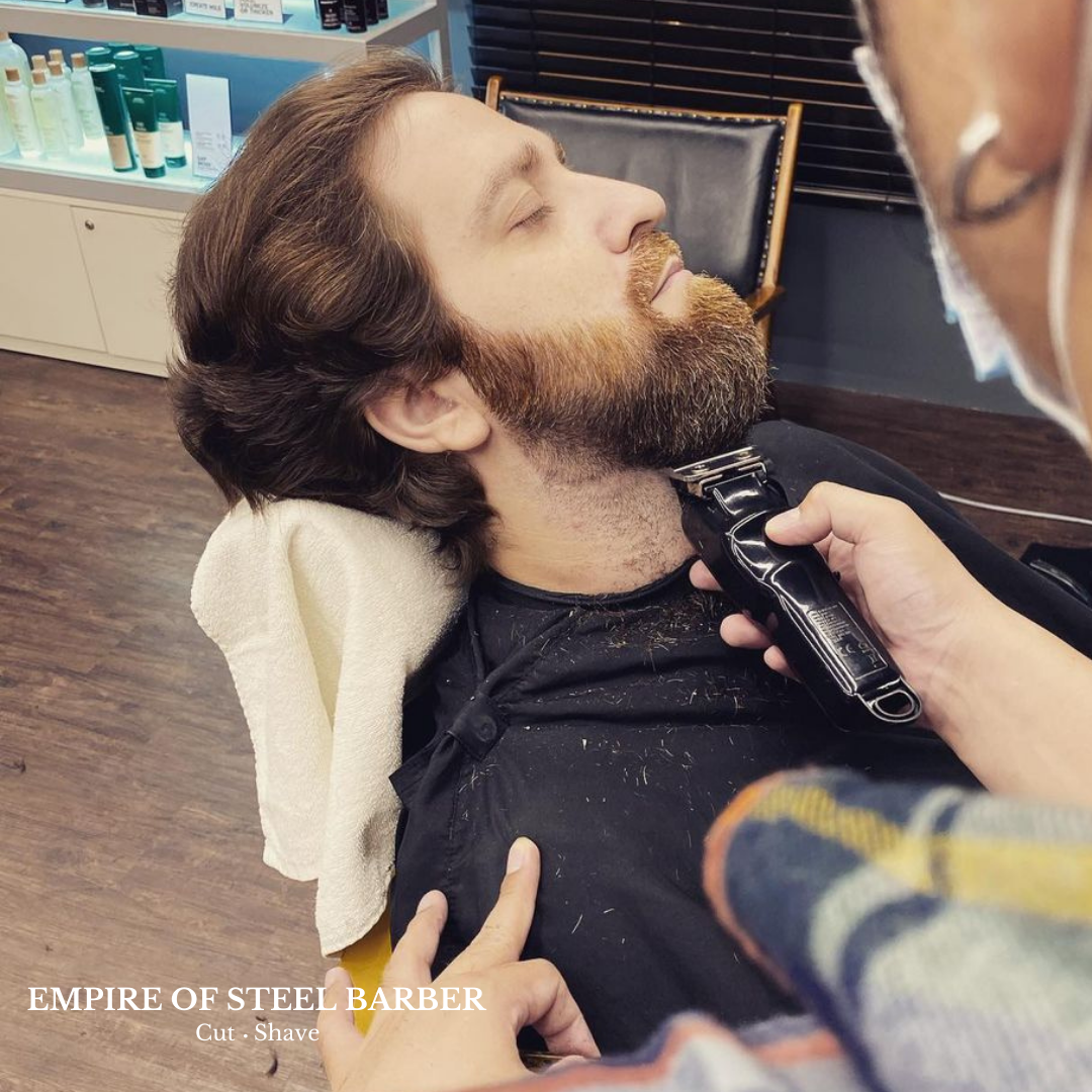 Empire Of Steel Barber Singapore | Singapore's Best Barber | Tanjong Pager Barber | OUE Downtown | Shenton Way | Top Barber Singapore | Best Haircut | Straight Razor Shave | Beard Trim | Beard and Moustache Trim | King's Barber | Barber 25 | The A Street Barber